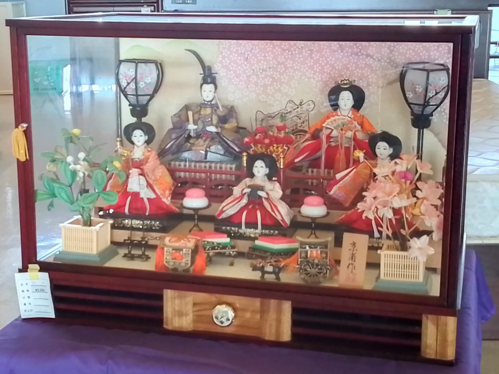 ひな人形　二段飾り