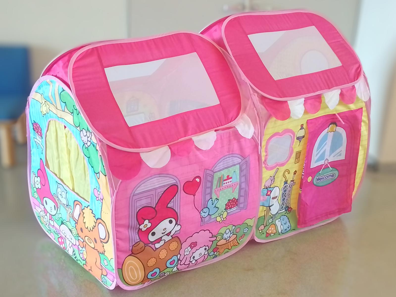 マイメロディ　お花いっぱいテントハウス