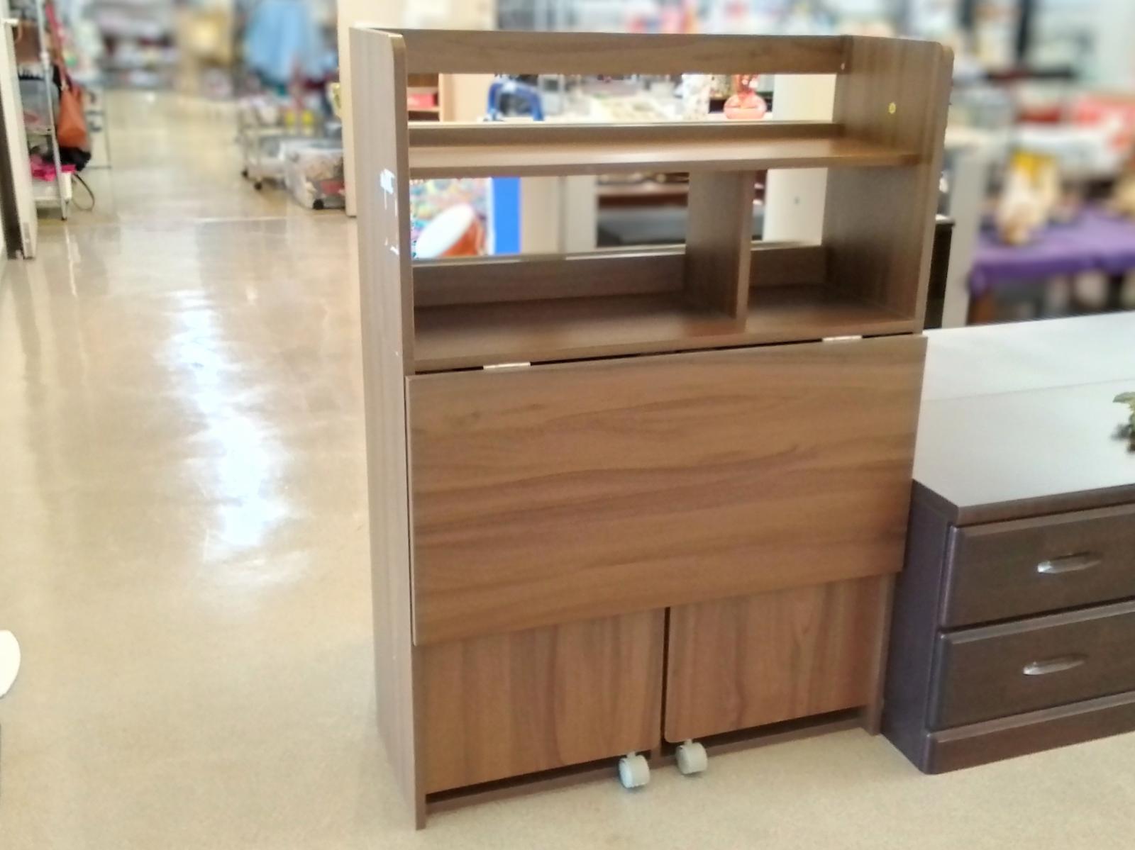 ニトリ　ライティングデスク【茶】