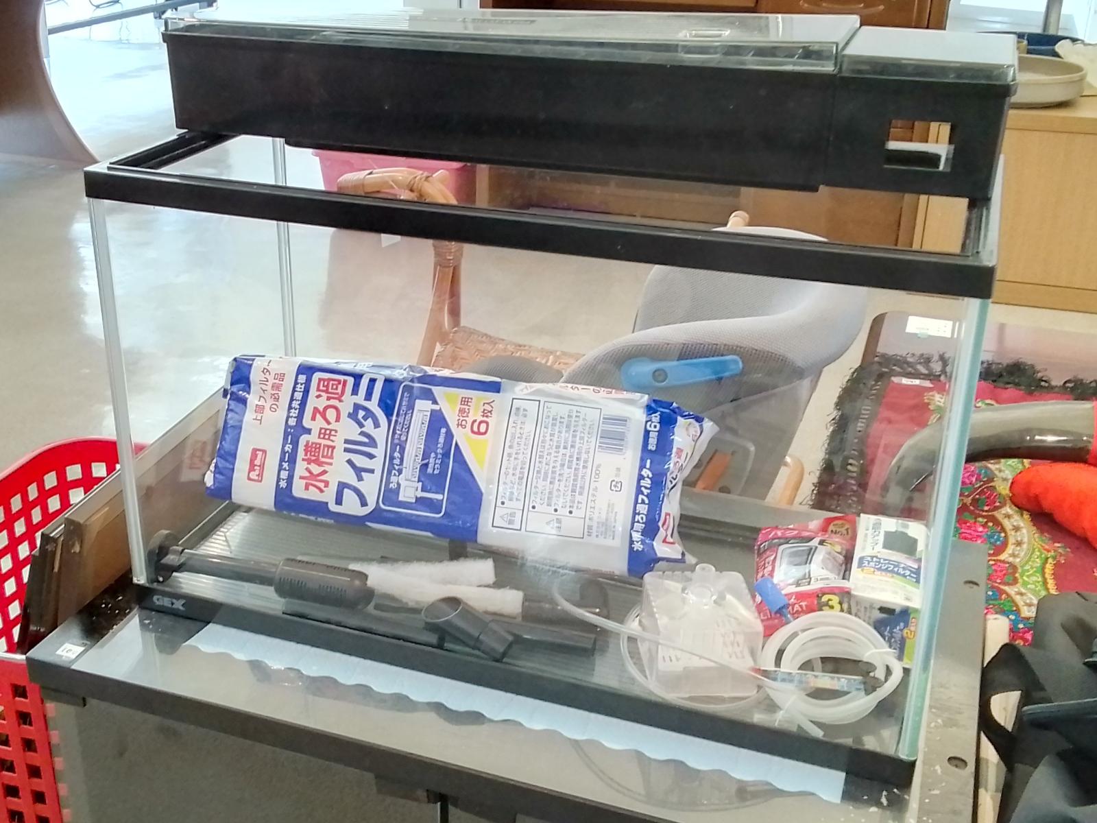 水槽・付属品あり